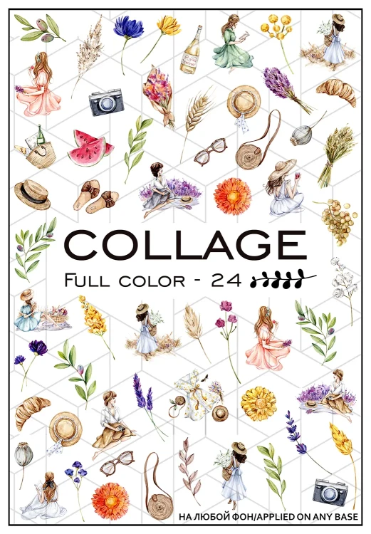 Naklejki Wodne Full Color-24