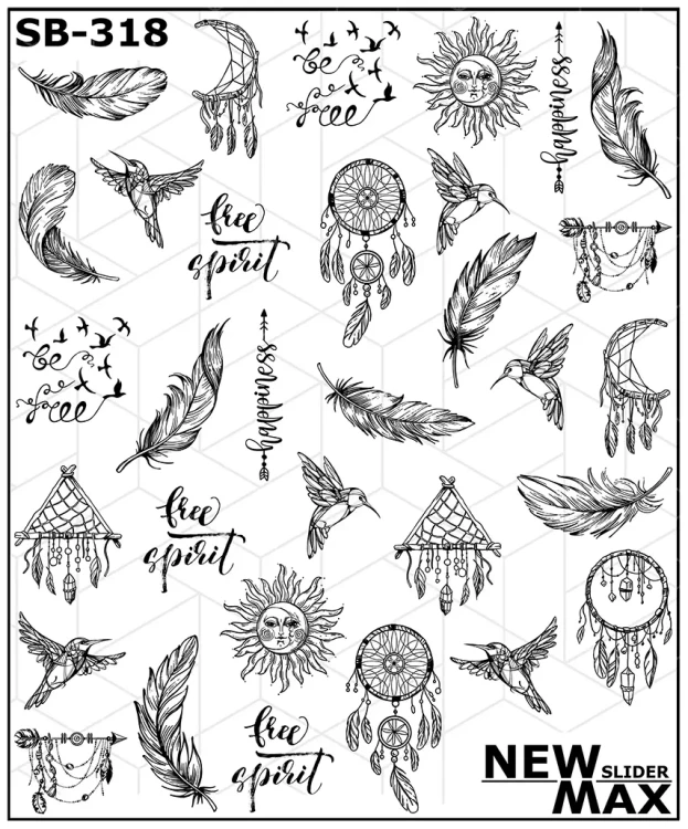 Naklejki Wodne SB-318