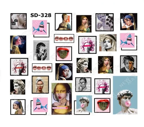 Naklejki Wodne SD-328