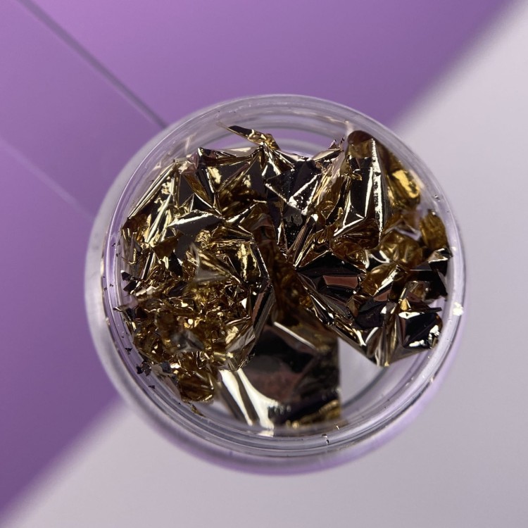 DIVNA Folia do zdobień SILVER HOLOGRAPHIC