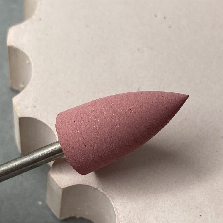 DIVNA Frez Polerski Duży Różowy 400 grit