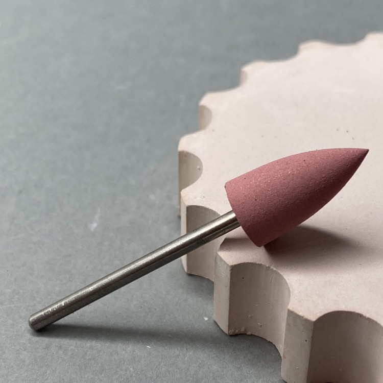 DIVNA Frez Polerski Duży Różowy 400 grit