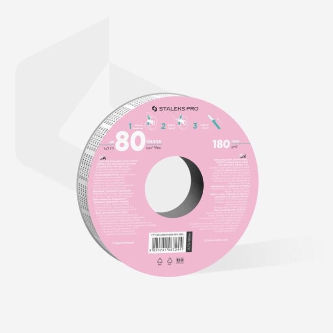 Staleks Rolka z taśmą ścierną  ATS-180 White