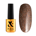 F.O.X Sparkle 001 Odblaskowy Lakier Hybrydowy Do Paznokci Flash Gel Polish