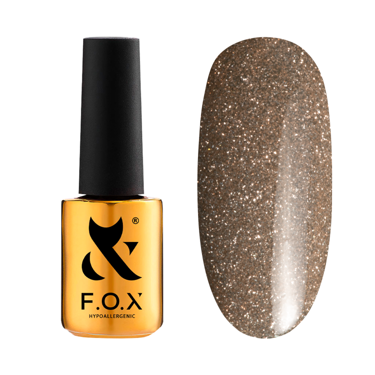 F.O.X Sparkle 003 Odblaskowy Lakier Hybrydowy Do Paznokci Flash Gel Polish