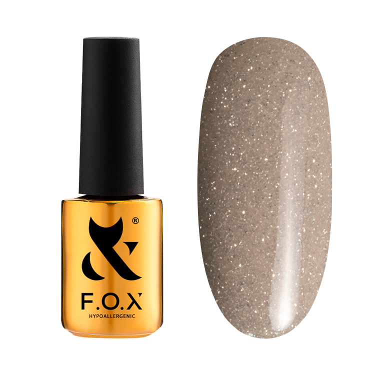 F.O.X Sparkle 004 Odblaskowy Lakier Hybrydowy Do Paznokci Flash Gel Polish