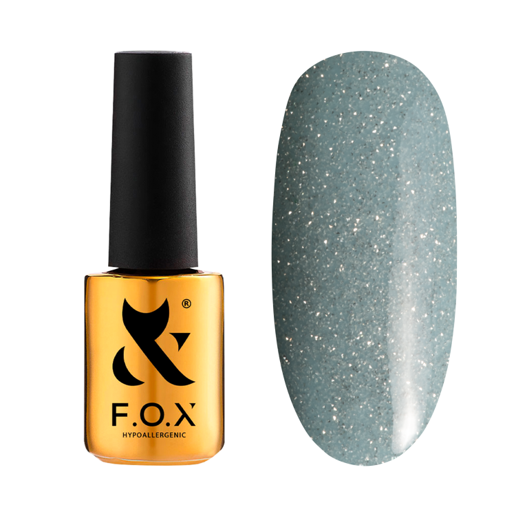 F.O.X Sparkle 007 Odblaskowy Lakier Hybrydowy Do Paznokci Flash Gel Polish