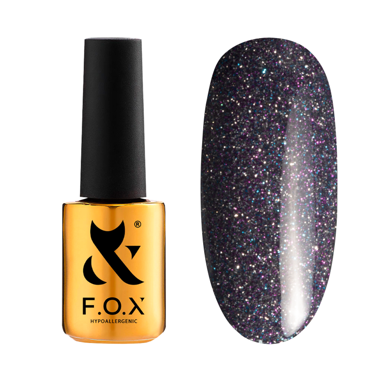 F.O.X Sparkle 008 Odblaskowy Lakier Hybrydowy Do Paznokci Flash Gel Polish