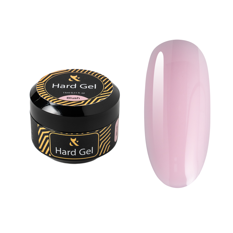 F.O.X Hard Gel Cover Blush 15ml Żel o konsystencji bazy do paznokci