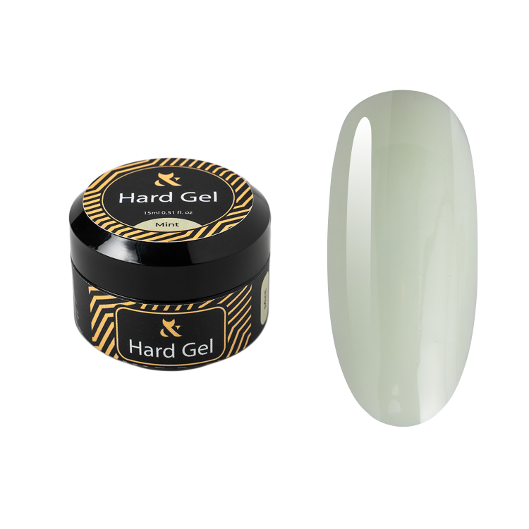 F.O.X Hard Gel Cover Mint 15ml Żel o konsystencji bazy do paznokci