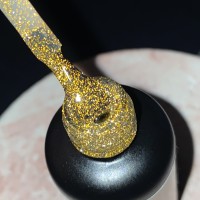 PNB Shock Top No Wipe Gold hybrydowy, 8 ml