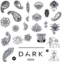 DARK Blaszka Do Stampingu India