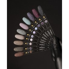 F.O.X Sparkle 001 Odblaskowy Lakier Hybrydowy Do Paznokci Flash Gel Polish