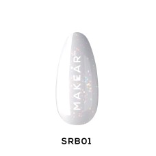 MAKEAR Baza SRB01 Lyra - Sparkling Rubber Base 8 ml