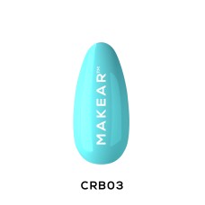 MAKEAR CRB03 Turquoise - Color Rubber Base 8 ml