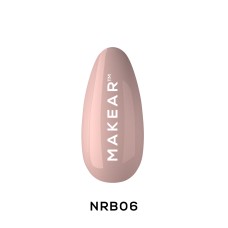 MAKEAR NRB06 Smoky Beige - Nude Rubber Base 8 ml