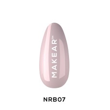MAKEAR NRB07 Warm Beige - Nude Rubber Base 8 ml
