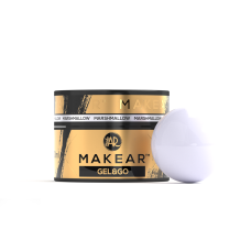 MAKEAR Żel GG02 Marshmallow - Gel&Go 50 ml