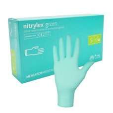 Rękawiczki Nitrylowe Green S