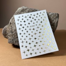 Naklejka Do Paznokci Samoprzylepne JO-964 Gold